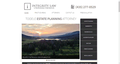 Desktop Screenshot of integritylawoffice.com